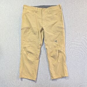Eddie Bauer First Ascent Hiking Pants Men's 36 X 26 Tan Nylon